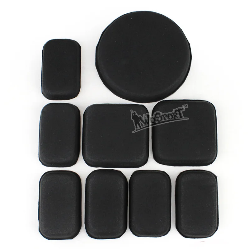 19 unids/set Fast MICH casco táctico almohadilla suave almohadillas para casco de Paintball almohadillas protectoras para casco - imagen 4