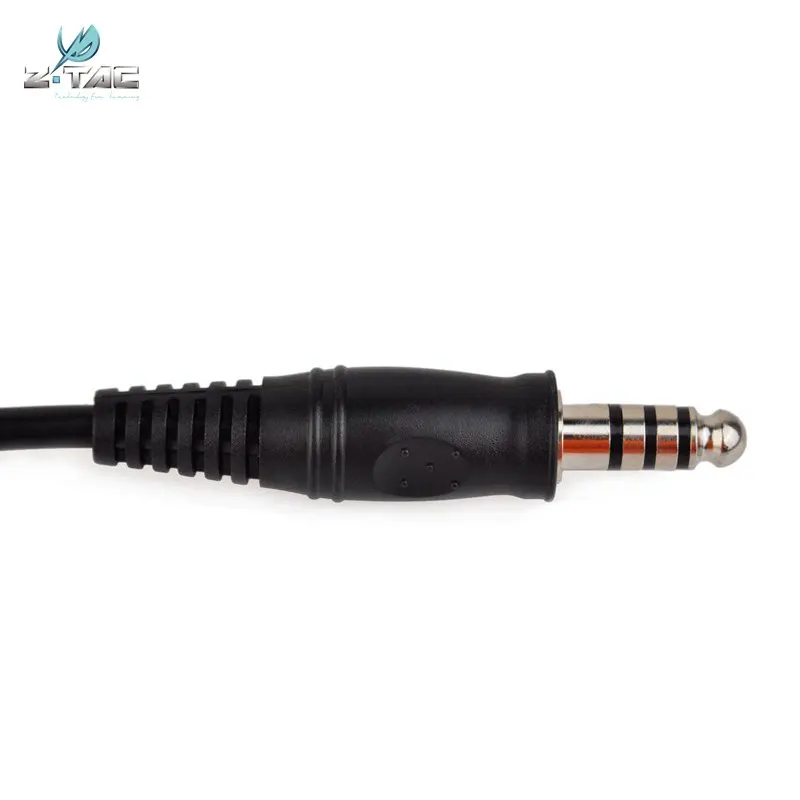 Adaptador de transformación de cableado táctico Z Softair, auriculares, conectar PTT Ztac Airsoft, accesorios para auriculares Z145 - imagen 3