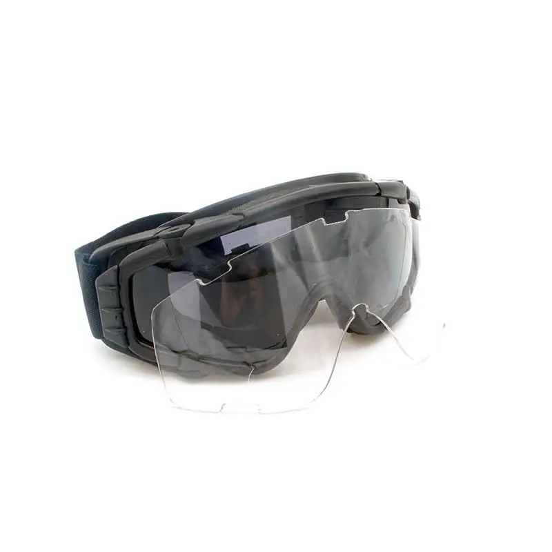FMA Black Cooler Fan Versión Gafas tácticas negras SI-Gafas balísticas Versión actualizada Cuidado ocular - imagen 4