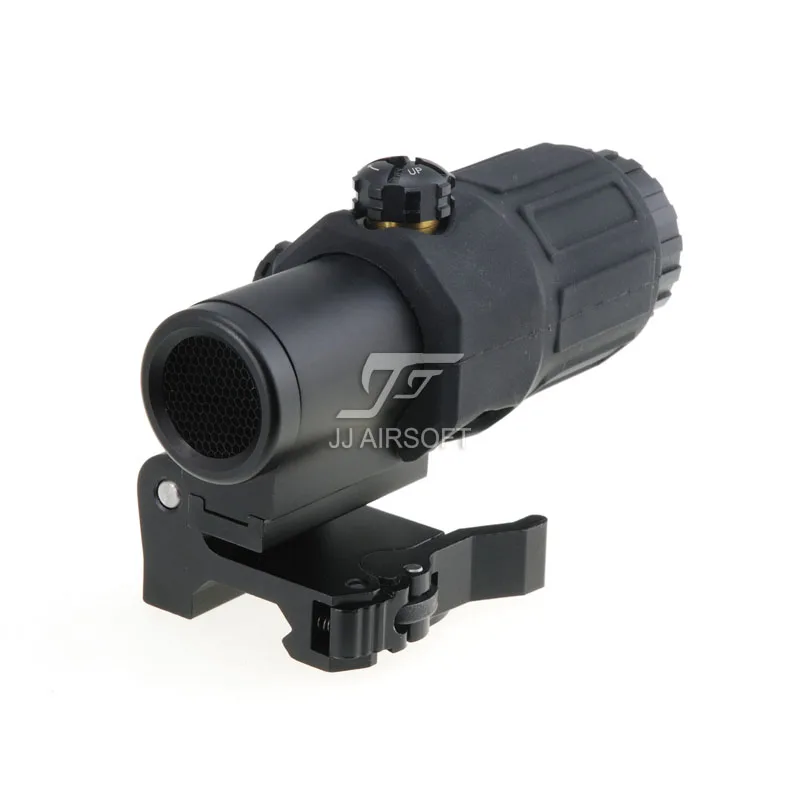 Lupa JJ Airsoft 3x con Killflash y XPS 3-2 punto rojo/verde (negro/bronceado) compre uno y obtenga uno gratis Killflash - imagen 3