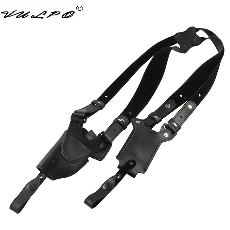 VULPO-Accesorios de caza táctico, funda de pistola de hombro de cuero para la serie PPK/PPKS - imagen 3