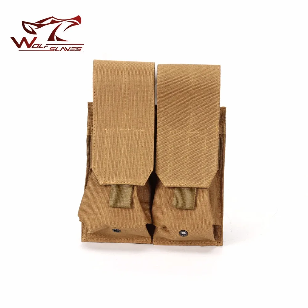 Bolsa táctica M4 de doble cargador, bolsa militar Airsoft Wargame, Clip Mag, accesorios de caza, bolsa de camuflaje múltiple - imagen 5
