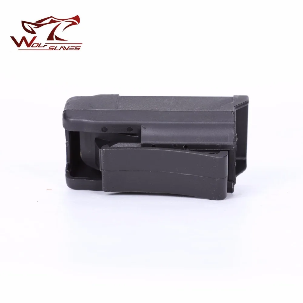 Bolsa para revistas de pistola táctica Glock individual, estuche con Clip Mag de apertura amplia, soporte para juego de guerra Airsoft, accesorios de caza - imagen 3