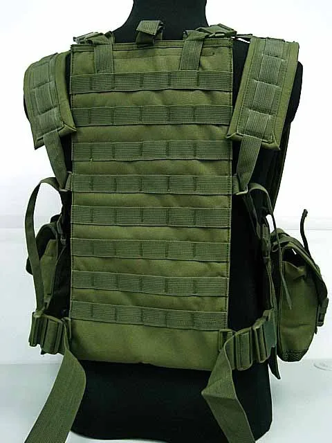 Airsoft Molle Canteen Hydration Combat RRV Vest (15)