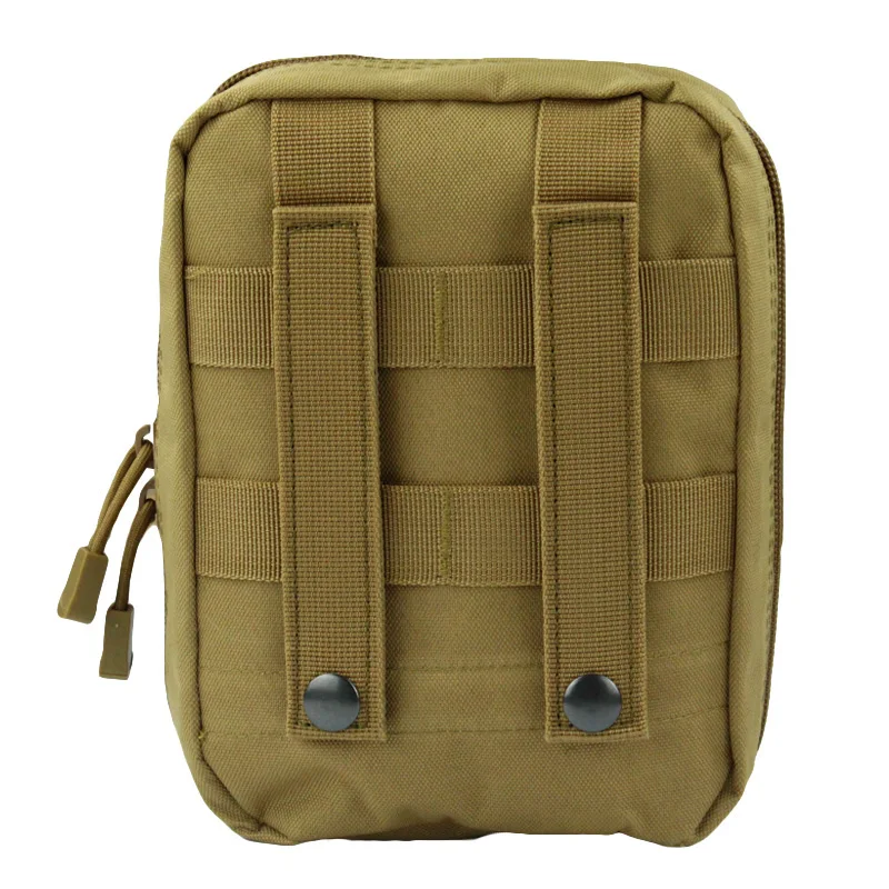 Kit de primeros auxilios médico táctico, paquete de cintura militar, bolsa Molle táctica de viaje para acampar al aire libre, Mini - imagen 4