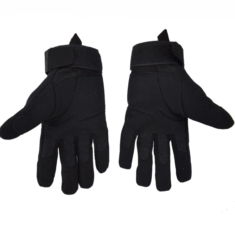 Guantes tácticos antideslizantes para exteriores, guantes de dedo completo para caza, Paintball, Airsoft, guantes deportivos para senderismo y acampada - imagen 2