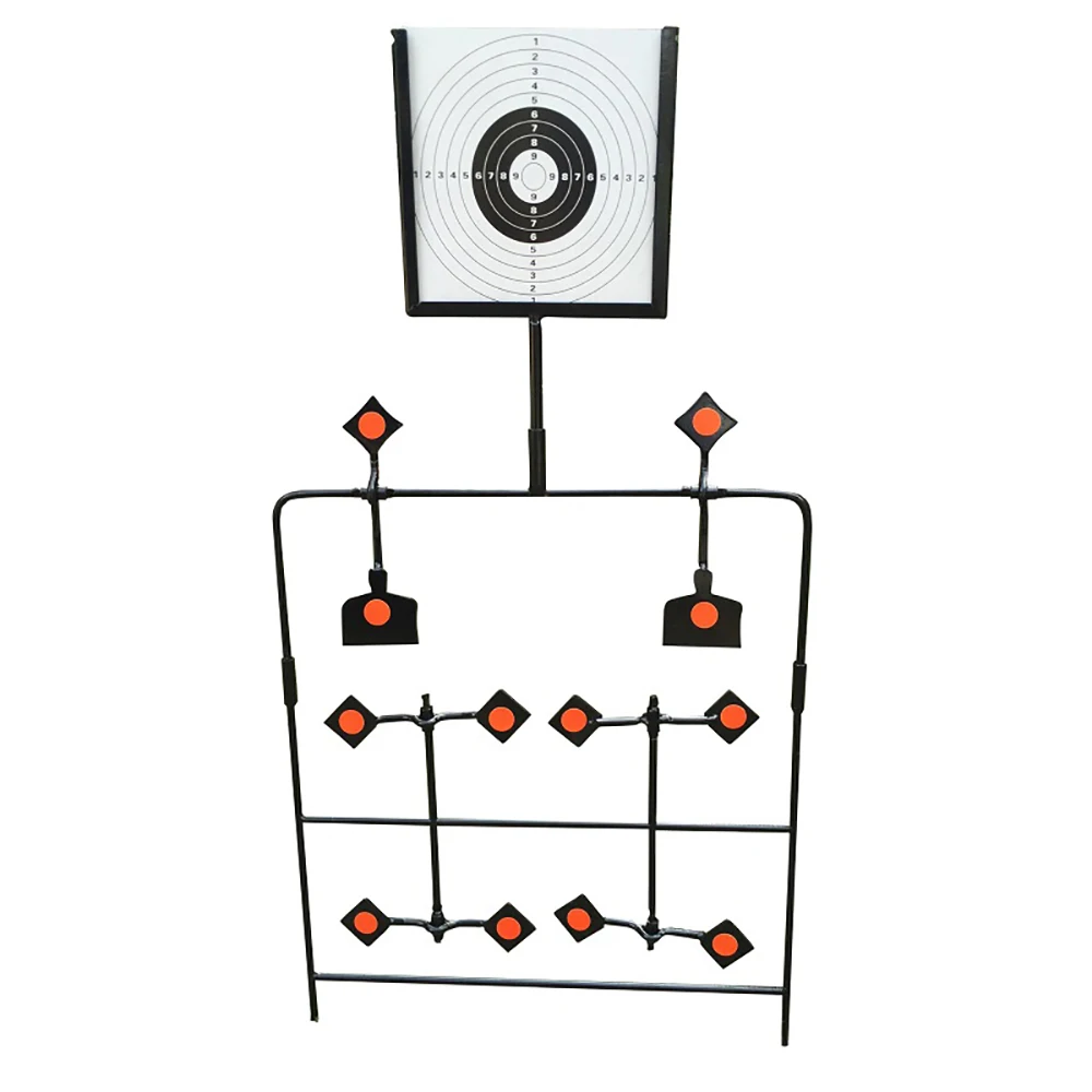 Objetivo de pistola de caza adecuado para disparar paintball, 12 piezas pequeñas, se puede usar en la parte delantera, 24 pegatinas - imagen 4