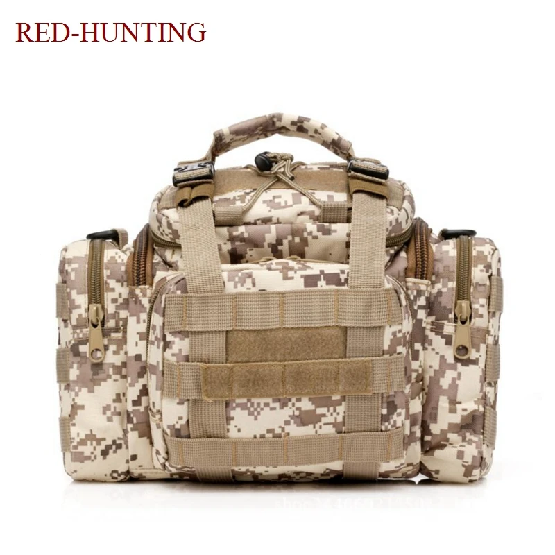 Bolsa de equipo de pesca al aire libre Molle 600D Oxford Tactical Militay, bolsa de transporte multifunción para cámara - imagen 4