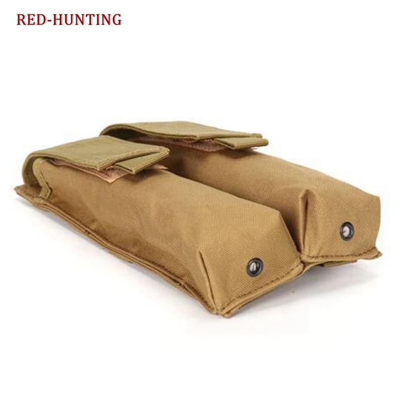 Bolsa táctica MOLLE P90 para revistas, bolsa de munición de doble pila, portador Mag, Multicam, 6 colores - imagen 3