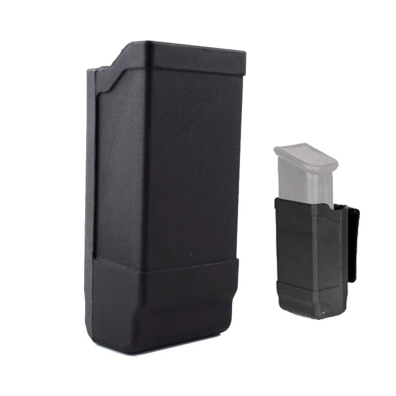 Funda de cuero táctica para Glock 17 19 HK USP M9 Sig P226, chaqueta de tracción rápida, Funda de cuero, accesorios para pistola, bolsa para revistas de 9mm - imagen 3