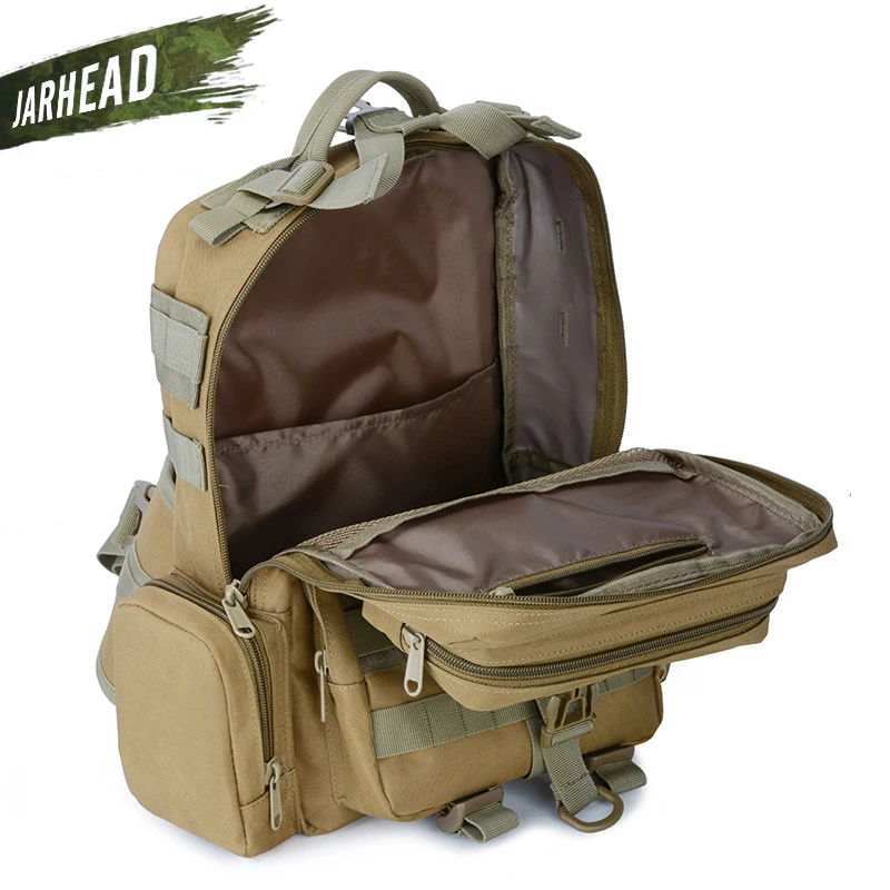 Mochila táctica 900D para deportes al aire libre, bolso de hombro militar para acampar, senderismo, mochila táctica de utilidad, bolsa de Trekking de viaje - imagen 5