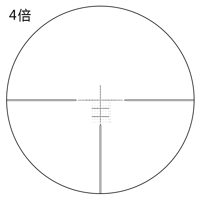 T-eagle-mira telescópica SFFLE 6-24x50 para Rifle de caza, visor óptico de nivel, enfoque lateral, miras de francotirador de largo alcance - imagen 5