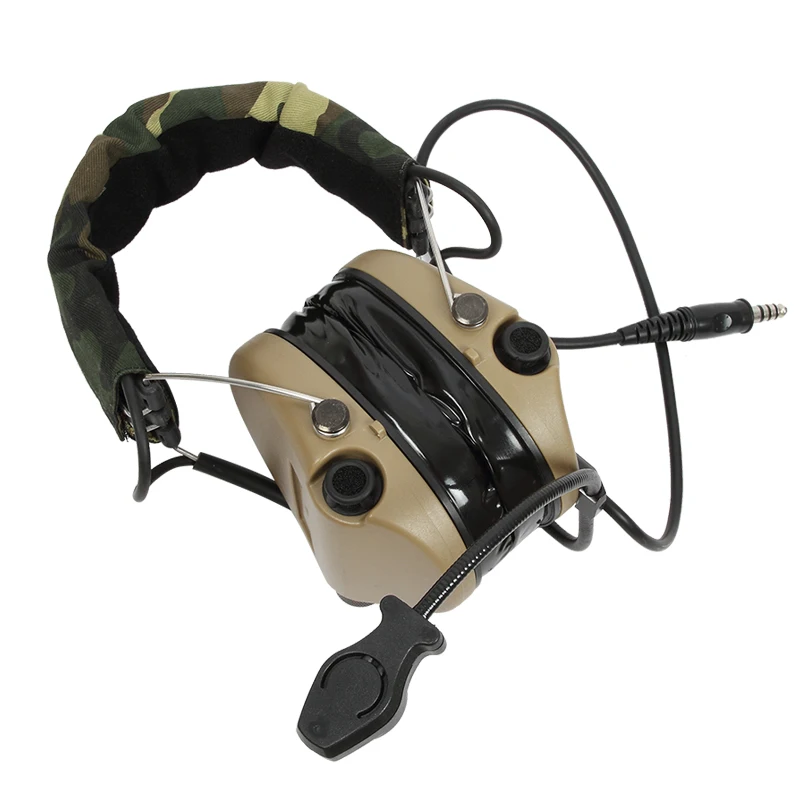 TAC-SKY Airsofte Sordin, orejeras de silicona, reducción de ruido, captación, auriculares tácticos militares para caza y tiro - imagen 4