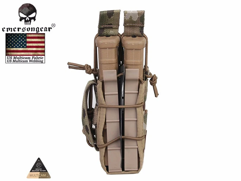 Emersongear-Bolsa Modular Doble para Rifle, Molle Mag Táctico, EM6035 - imagen 2