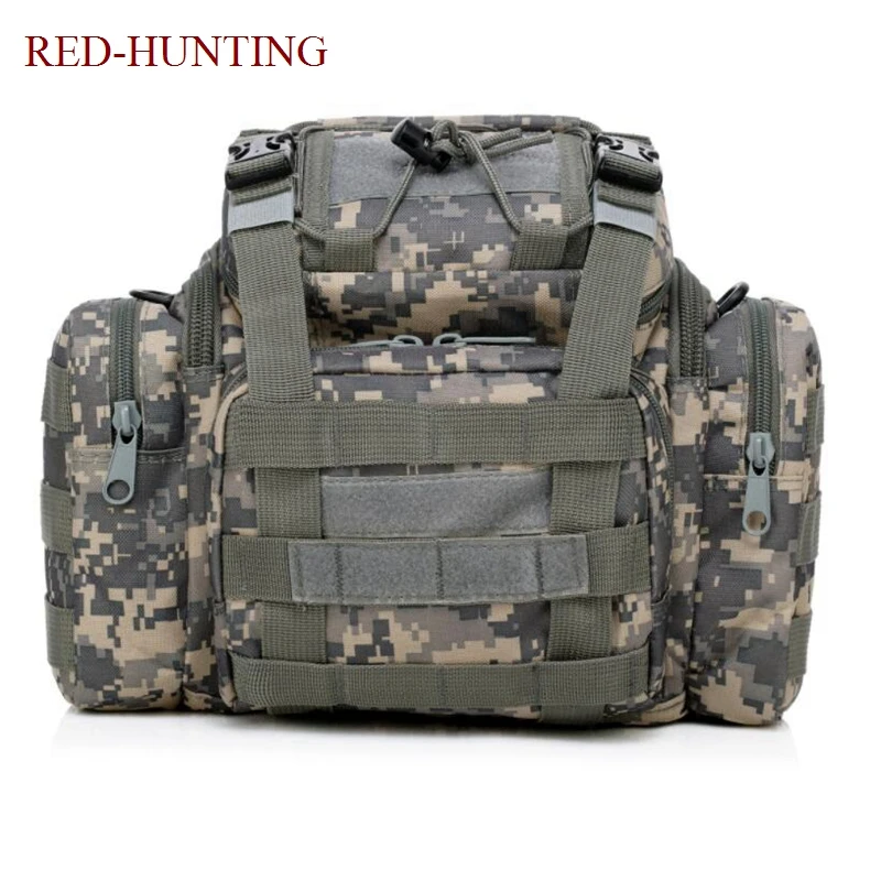 Bolsa de equipo de pesca al aire libre Molle 600D Oxford Tactical Militay, bolsa de transporte multifunción para cámara - imagen 3