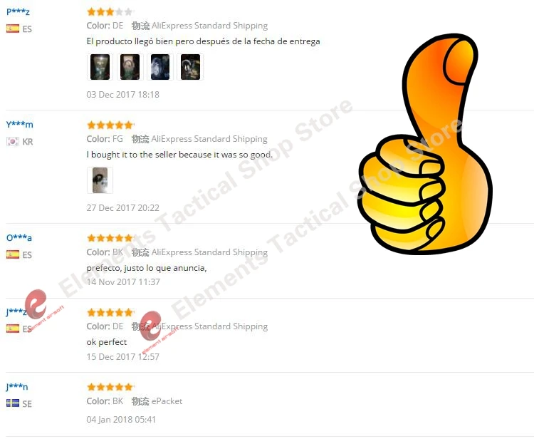 Auriculares Tácticos - Vista lateral