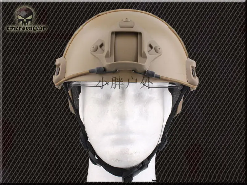 Emerson-Casco rápido con gafas protectoras, novedad, 8820, negro/DE/FG - imagen 4