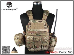 Emerson Gear LBT6094A Chaleco táctico Multicam MOLLE con bolsillos