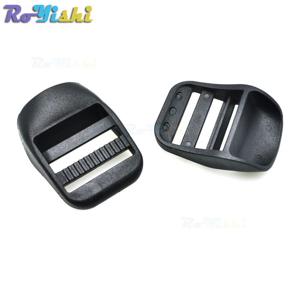 Deslizador de bloqueo de escalera de 1 pulgada, hebillas de plástico, correas de mochila, correas de 25mm, negro - imagen 4