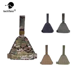 TACTIFANS Panel drop-leg MOLLE para pierna caída - malla acolchada