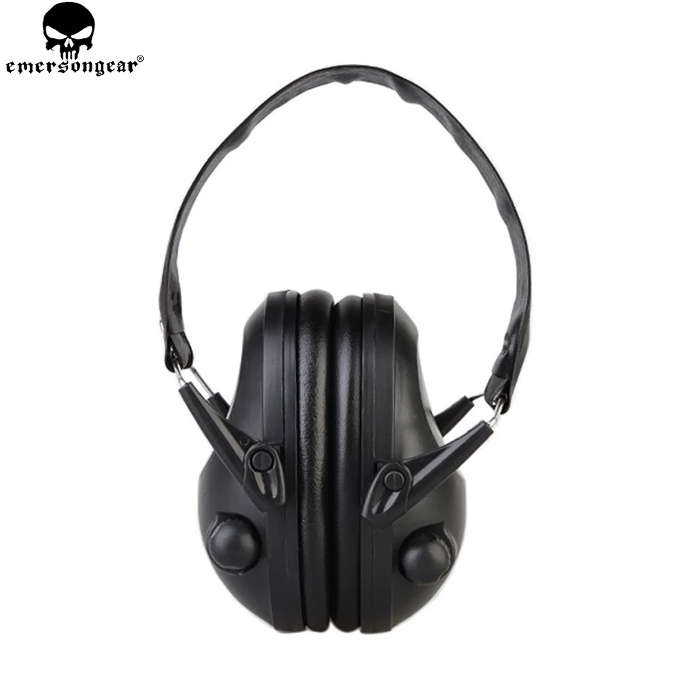 Emersongear NRR 20dB orejera para disparar sonido estéreo Protector auditivo táctico caza militar plegable auriculares con cancelación de ruido - imagen 2
