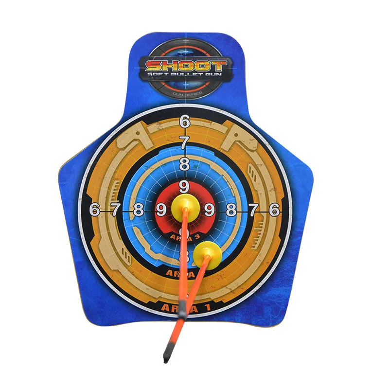 Soporte de tiro con arco para niños, juguete de tiro al aire libre para interiores, divertido juego de práctica de plástico, accesorios de regalo, 1 ud. - imagen 3