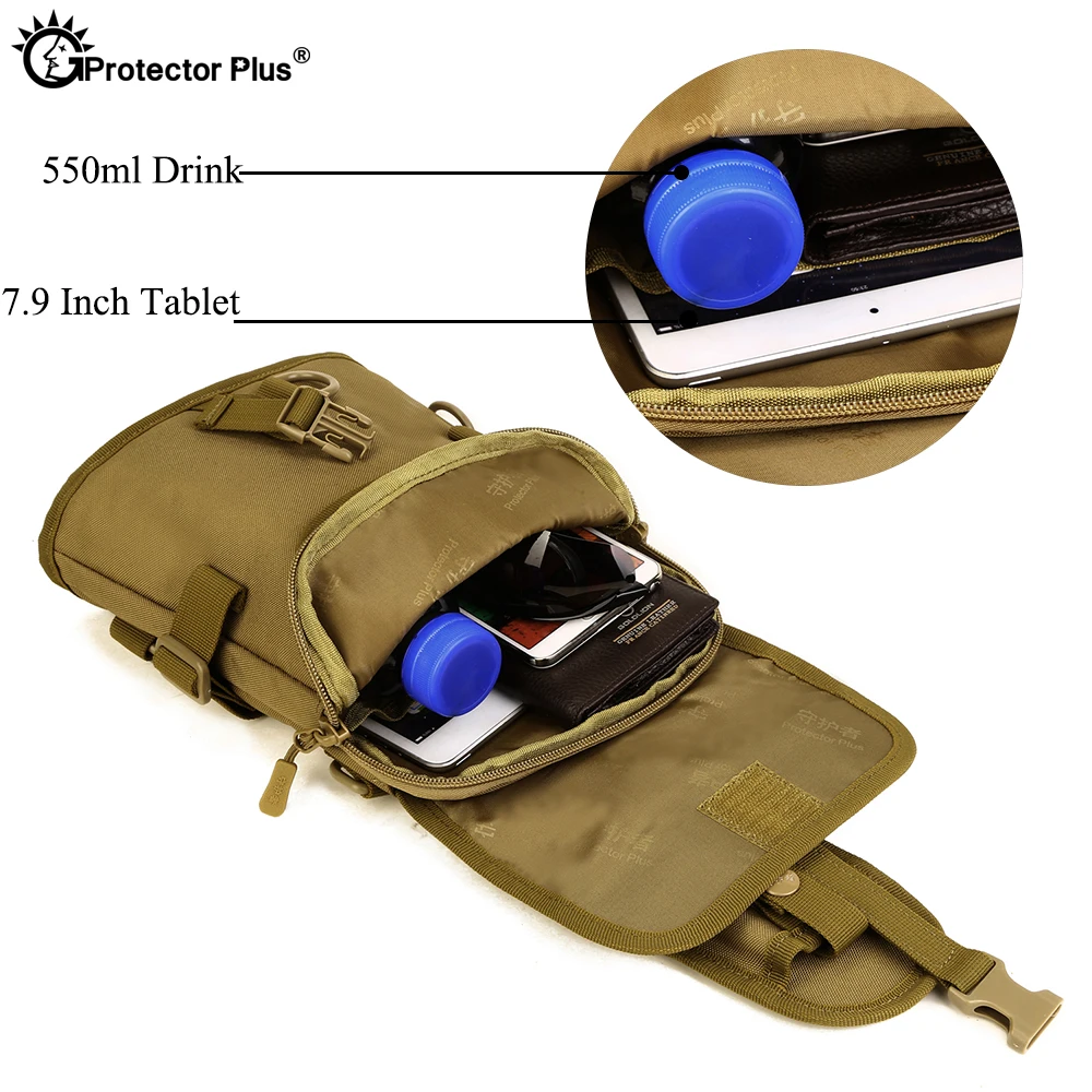 PROTECTOR PLUS Bolsa táctica multifunción para pecho y viaje - imagen 3