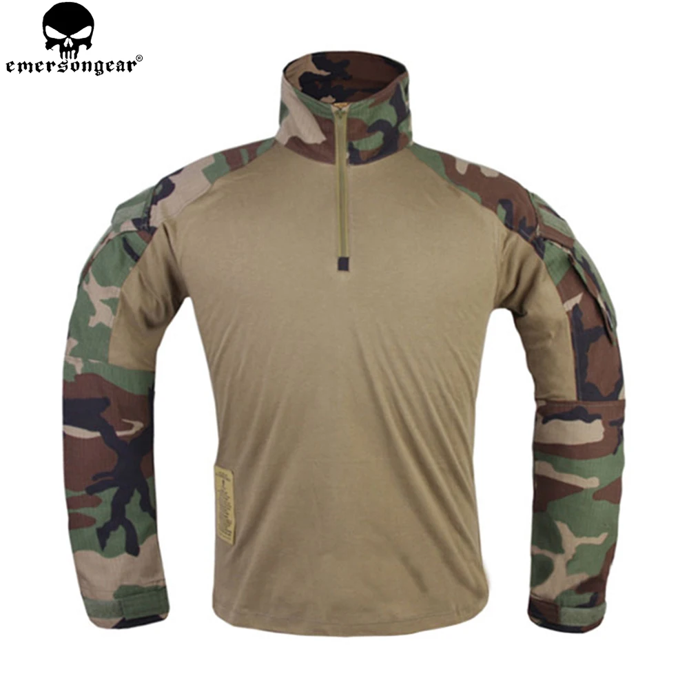 Emersongear-Camiseta táctica G3 Gen3, camisa de manga larga de combate para hombre, caza, Airsoft, Camping, Paintball, camuflaje, secado rápido al aire libre - imagen 4