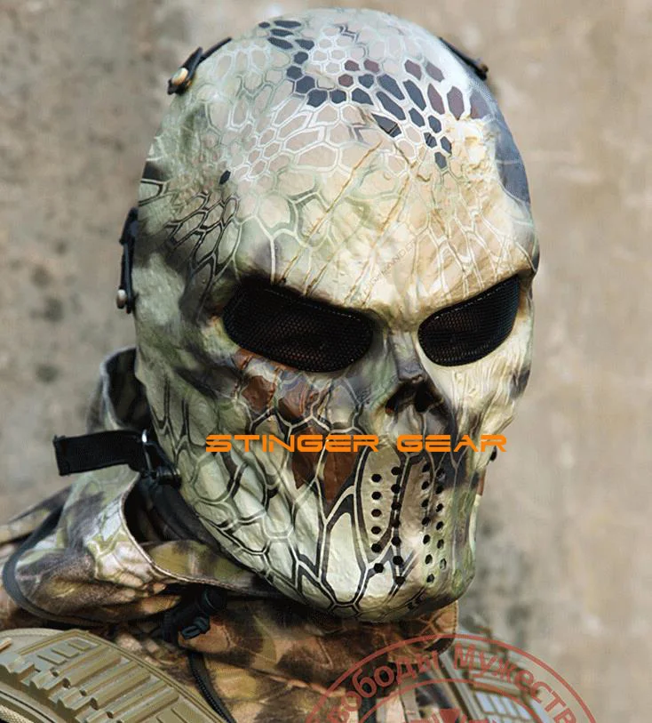 Mascarilla de Paintball M06 Original, máscara de cara completa, Airsoft, Kryptek Nomad/Mandrake(SKU12050481) - imagen 3
