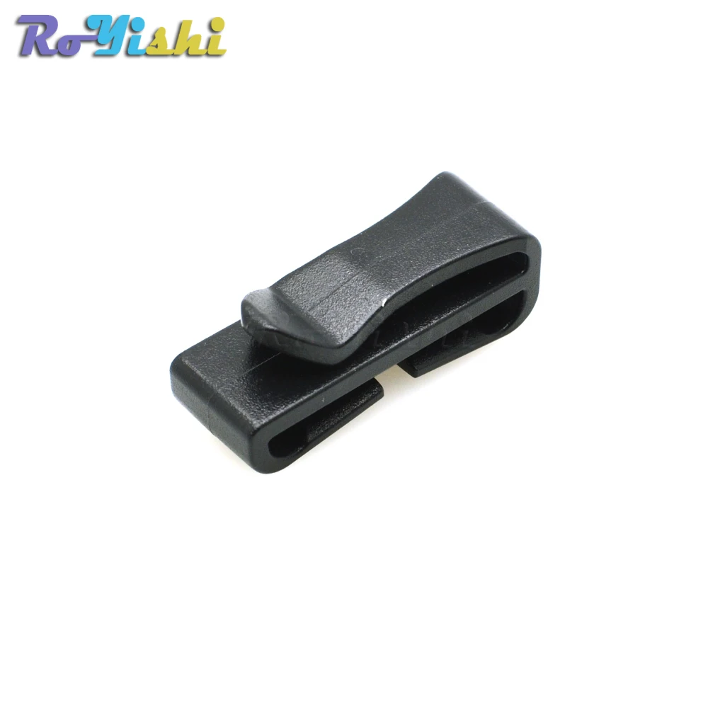 Hebilla de deslizamiento rápido para mochila táctica Molle, correa de ajuste, color negro, 1 "(25mm), 25 unids/paquete - imagen 2