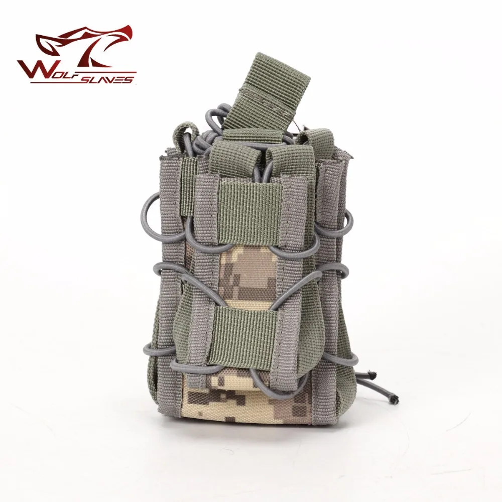 Bolsa táctica Modular para Rifle, pistola, revista, MOLLE, chaleco de munición suave de aire, herramienta de bolsillo, funda cartuchera Mag, bolsa de caza - imagen 4