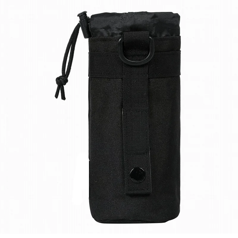 Bolsa táctica Molle para botella de agua al aire libre, soporte para hervidor, Airsoft, viajes, senderismo, Camping, caza, cantimplora, riñonera - imagen 4