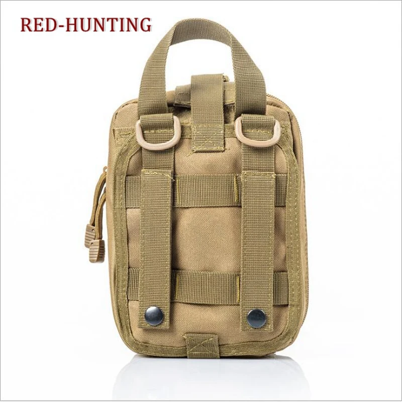 Bolsa táctica EDC Molle para exteriores, Kit de primeros auxilios de emergencia para viaje, Camping, senderismo, escalada, Kits médicos - imagen 3