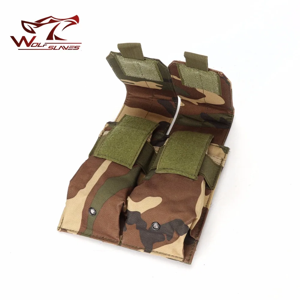 Bolsa táctica M4 de doble cargador, bolsa militar Airsoft Wargame, Clip Mag, accesorios de caza, bolsa de camuflaje múltiple - imagen 4
