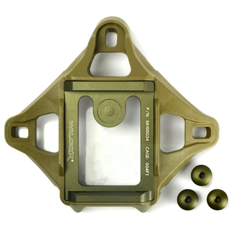 Casco táctico militar de aluminio, montaje de visión nocturna L4 VAS, cubierta Airsoft ACH Mich, accesorios de casco rápido, montaje NVG