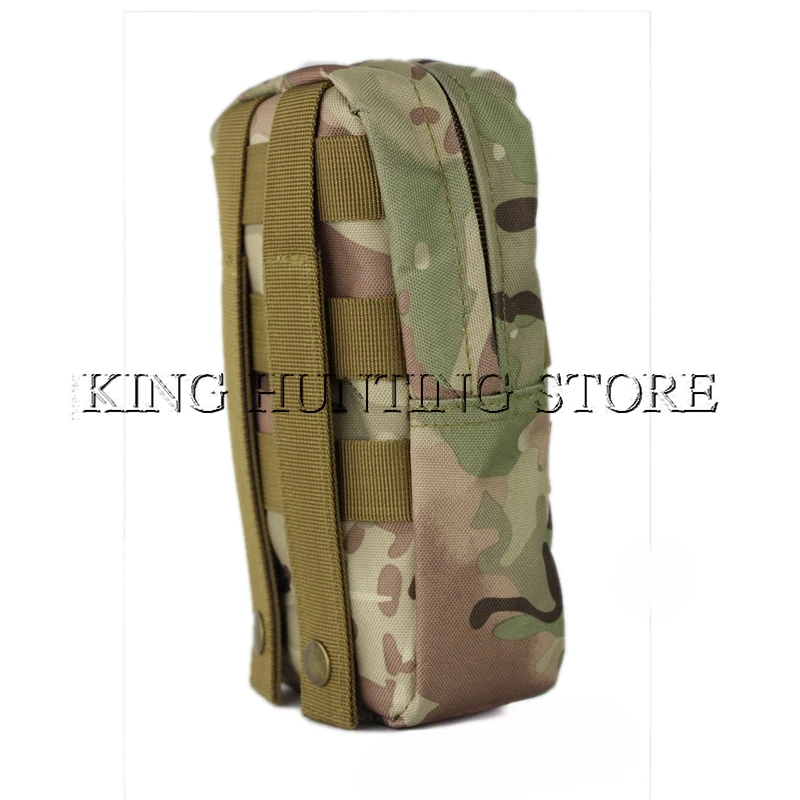 Chaleco Multicam táctico Molle, bolsa EDC de cintura deportiva, soporte para teléfono móvil, bolsa de caza de tiro - imagen 4