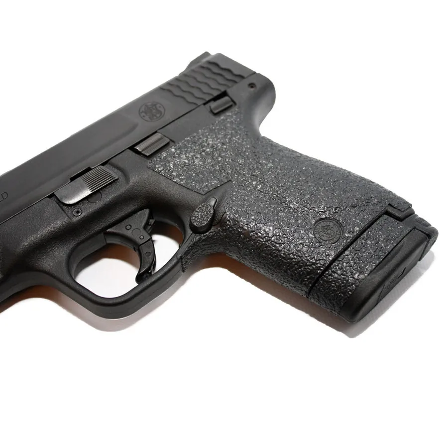 Funda de guante con cinta envolvente de textura de goma antideslizante para Smith & Wesson M & P Shield 9mm.40 S & W funda 9mm accesorios para revistas - imagen 3