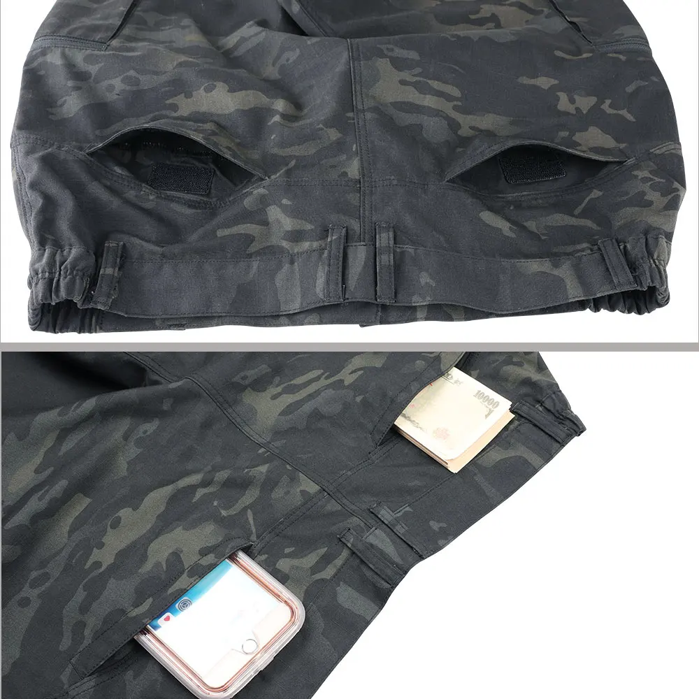 Pantalones tácticos de camuflaje para hombre, pantalón holgado informal, excelente ELITE, para exteriores, primavera y otoño - imagen 5