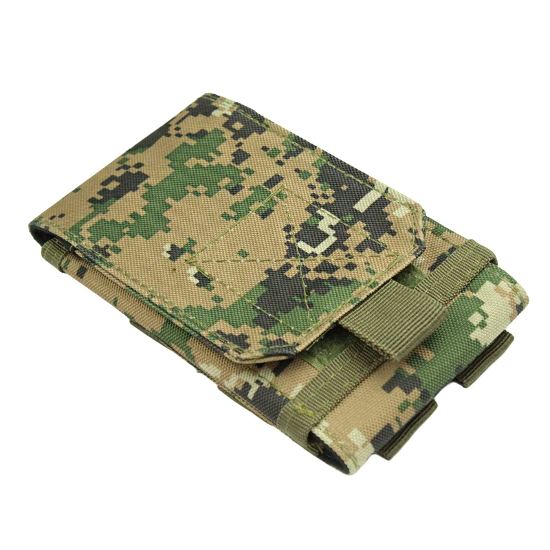 Bolsillos para teléfono con sistema MOLLE, bolsa para teléfono móvil de estilo táctico para exteriores, para una variedad de teléfonos móviles de marca - imagen 2