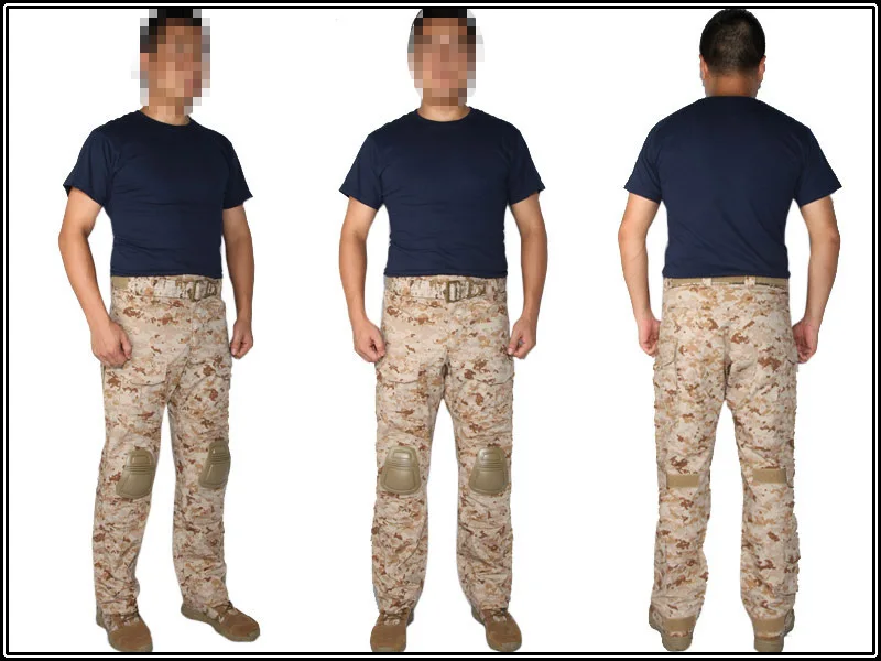 Emerson-pantalones de combate tácticos bdu G3, pantalones Emerson BDU AOR1 con rodillera - imagen 3
