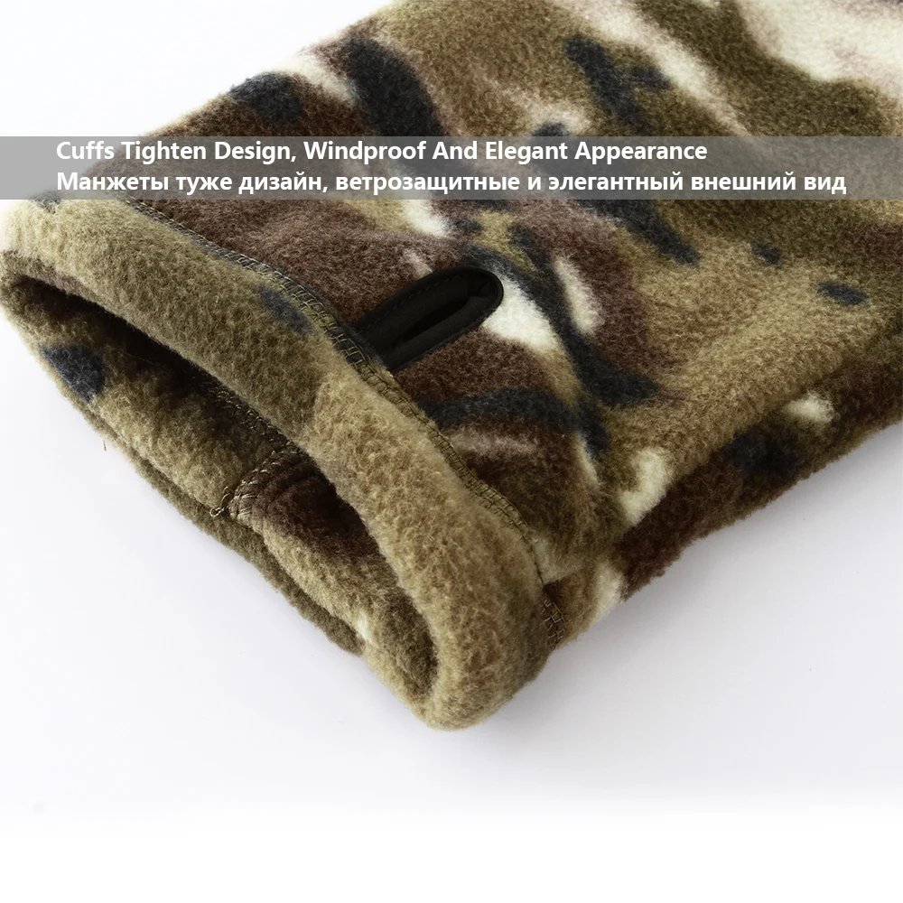 Marca Mege Otoño Invierno militar polar camuflaje ropa táctica para hombres Polar cálido ejército hombres abrigo prendas de vestir Sudadera con capucha - imagen 4