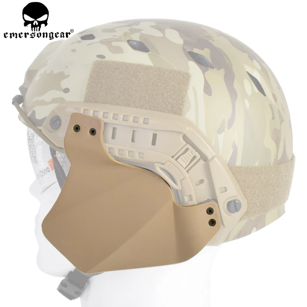 Emersongear FAST Protectores para los oídos para casco, almohadillas protectoras de plástico ABS, cubierta lateral para casco táctico, accesorios para riel, juego Airsoft - imagen 2