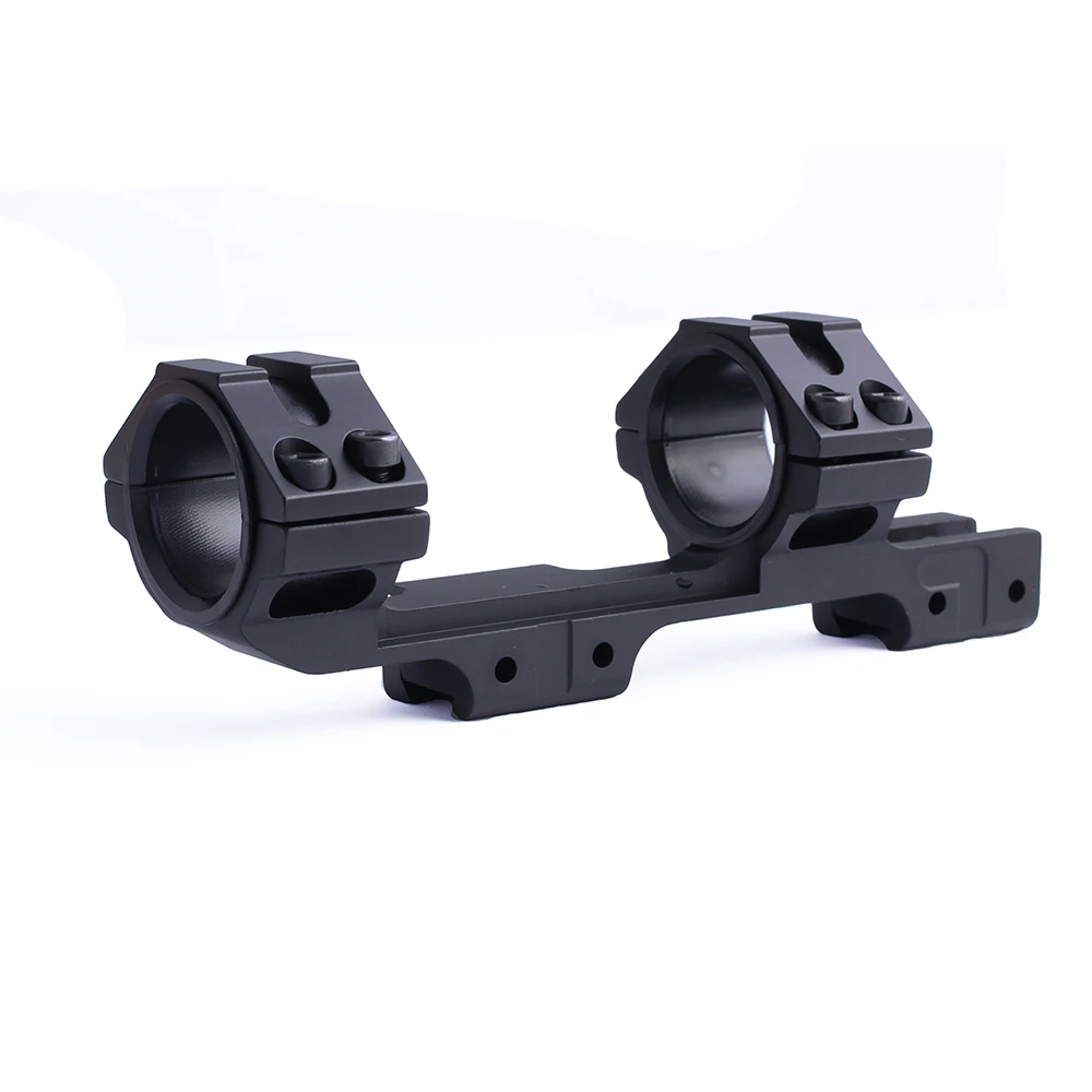 SPINA OPTICS-soporte para mira de cola de milano, anillo doble de 1 pulgada/30mm, brújula de nivel de burbuja, adaptador de aluminio para mira óptica, 11mm - imagen 2