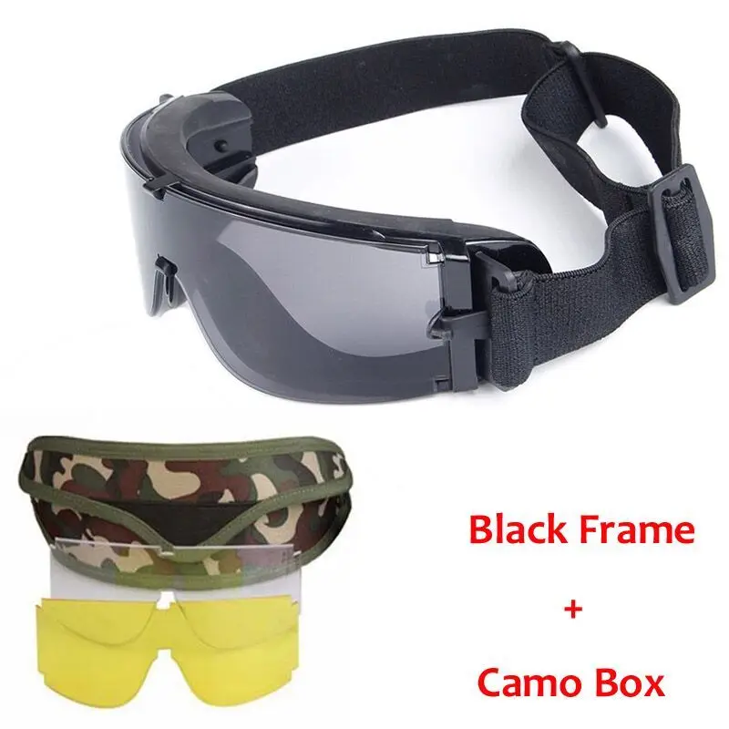 Black camo box