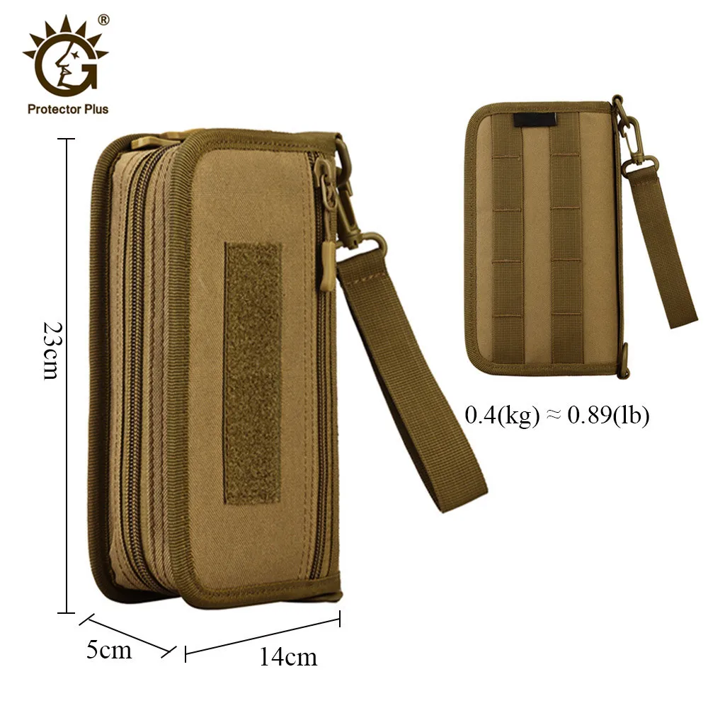 Bolsa táctica con accesorio, bolsa de dinero, funda para tarjeta de identificación, organizador de tarjetas de crédito, bolsas de caza para teléfono - imagen 4