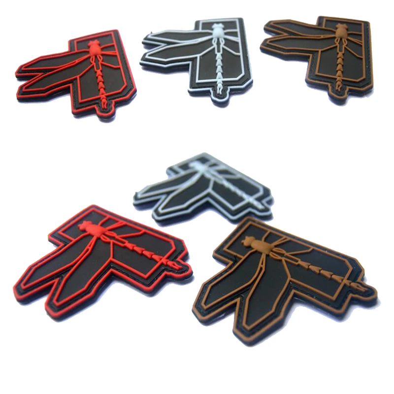 Brazalete de plástico de PVC 3D, mochila táctica militar, insignia de Moral del Ejército, sombrero de ropa, Parche de decoración para deportes al aire libre - imagen 2