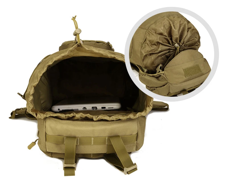 Mochila Táctica - Vista lateral