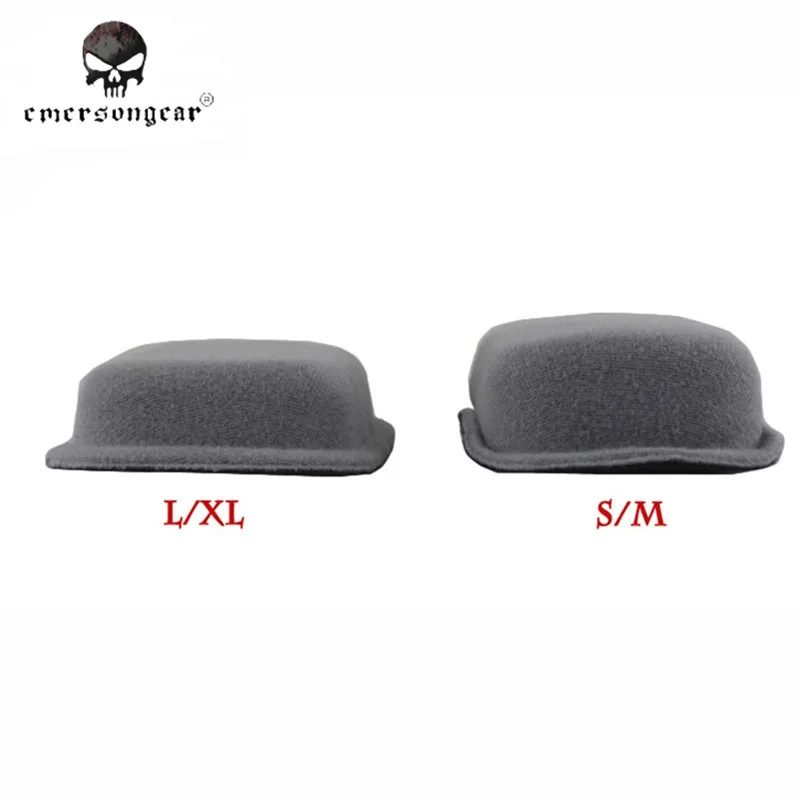 Emersongear-Juego de almohadillas para casco gris, accesorios de equipo de combate para caza ACH MICH Hemet Airsoft EM8989 - imagen 3