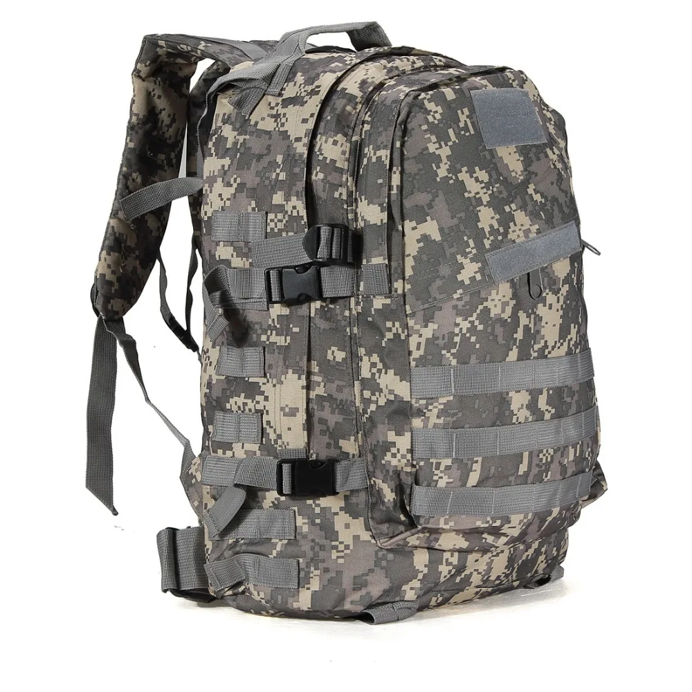 Mochila táctica impermeable de camuflaje para hombres y mujeres, equipo de Camping fresco, bolsa de asalto, pequeña mochila de viaje de Velcro - imagen 5