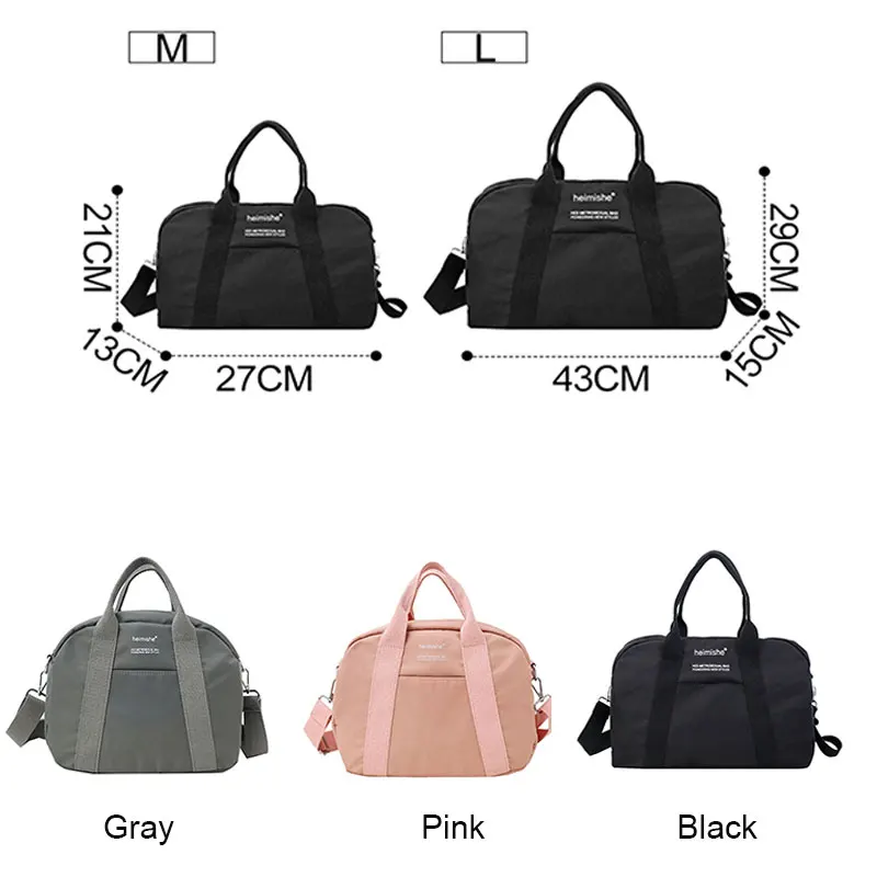 Bolso De gimnasio para mujer, bolsa De viaje deportiva para entrenamiento De hombro, gimnasio pequeño, Yoga Tas, XA41WA, 2019 - imagen 3